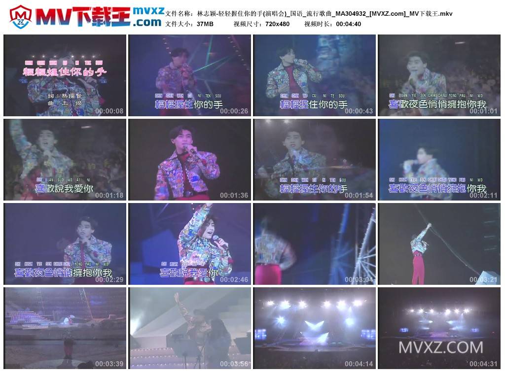 林志颖-轻轻握住你的手(演唱会)_国语_流行歌曲_MA304932